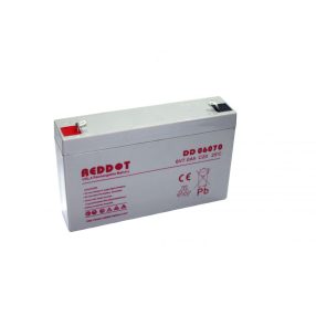 6V-os 7Ah zselés akkumulátor