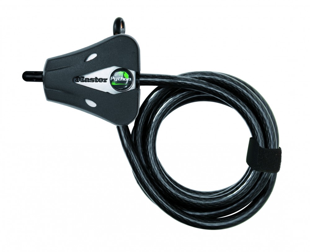 Image of Masterlock Python fekete acélsodronyzár